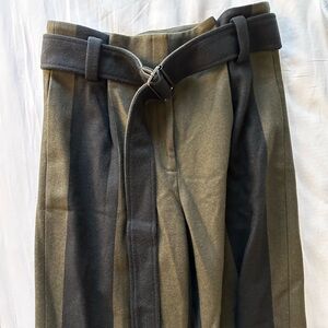 DEAL! Made in NYC Designer Straight Leg Wool Trousers